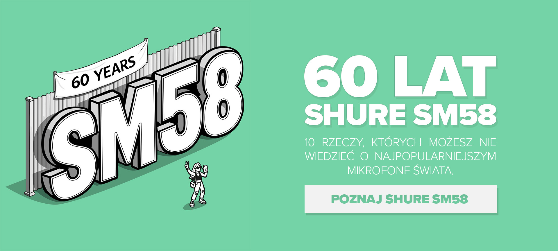 10 rzeczy, których możesz nie wiedzieć o Shure SM58