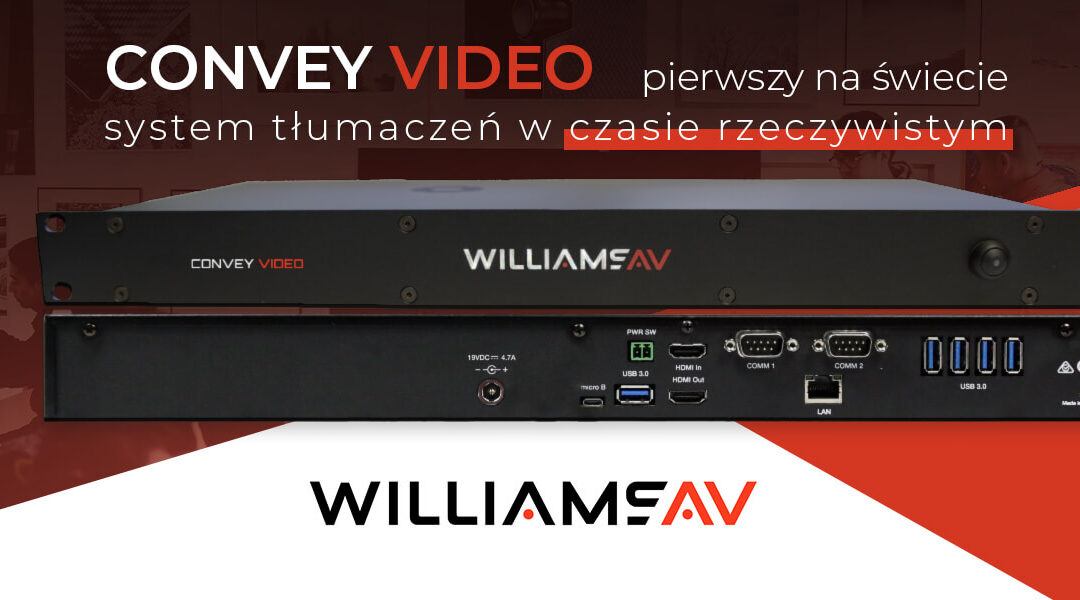 Convey Video – pierwszy na świecie system do tłumaczeń w czasie rzeczywistym