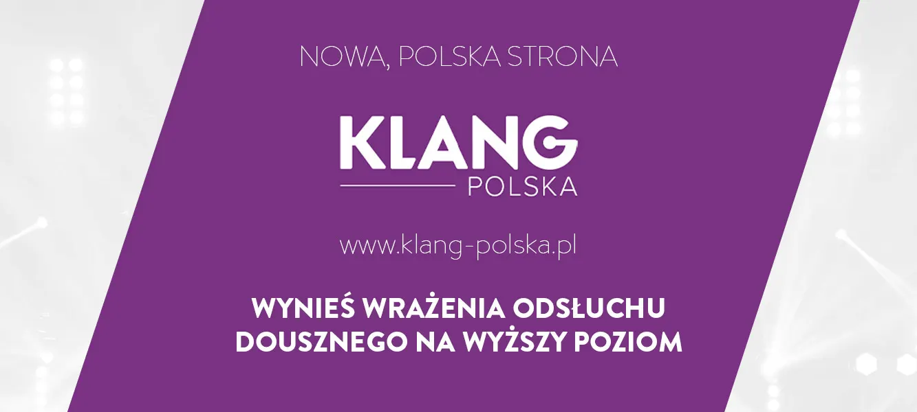 Nowa, polska strona marki KLANG