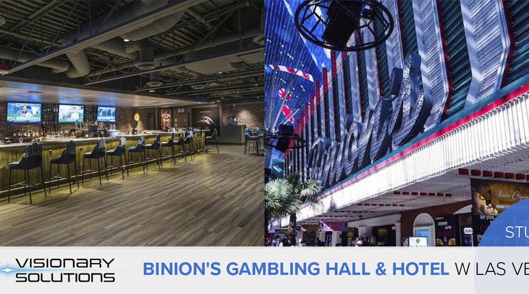 Sieć obsługi AV w Binion’s Gambling Hall & Hotel