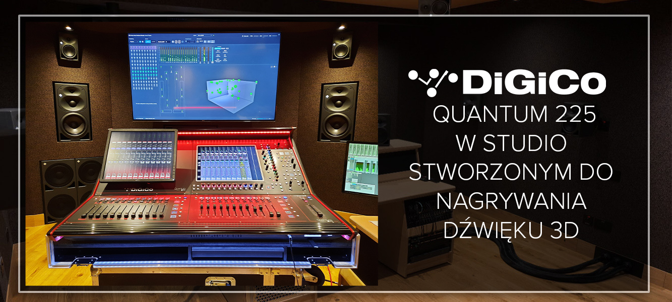 DiGiCo Quantum 225 w Metropolis Studios w Londynie
