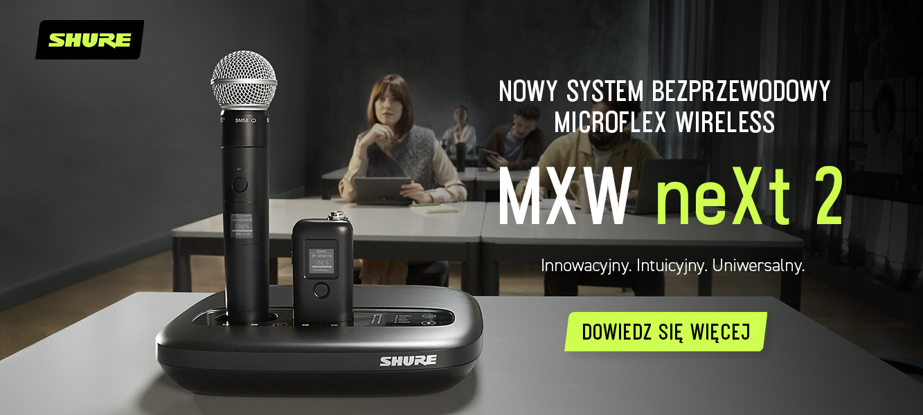 Shure MXW neXt 2 – nowy system Microflex Wireless