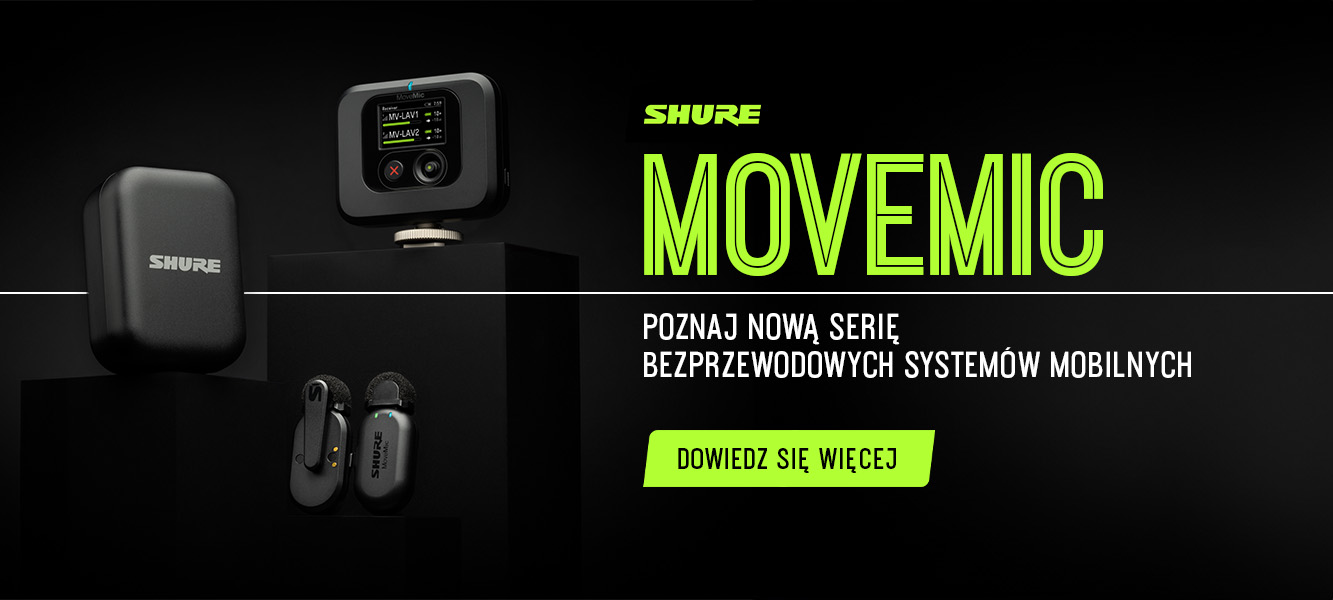 Shure MoveMic – mobilne systemy bezprzewodowe