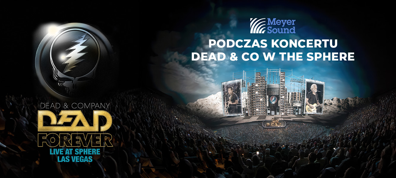 Meyer Sound podczas koncertu Dead & Co. w The Sphere