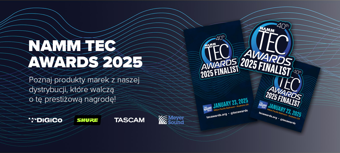 Nominacje do prestiżowej nagrody NAMM TEC Awards 2025