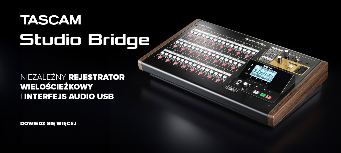 Tascam Studio Bridge – rejestrator dla konsolet analogowych