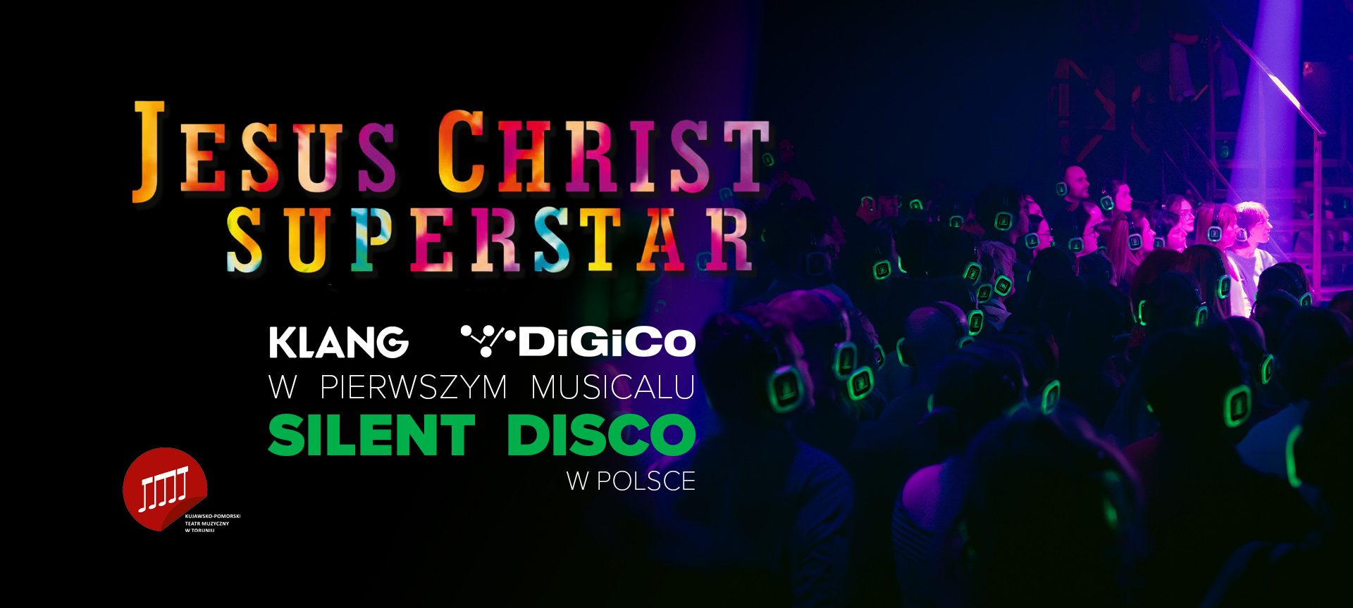 Klang i DiGiCo w pierwszym musicalu Silent Disco w Polsce
