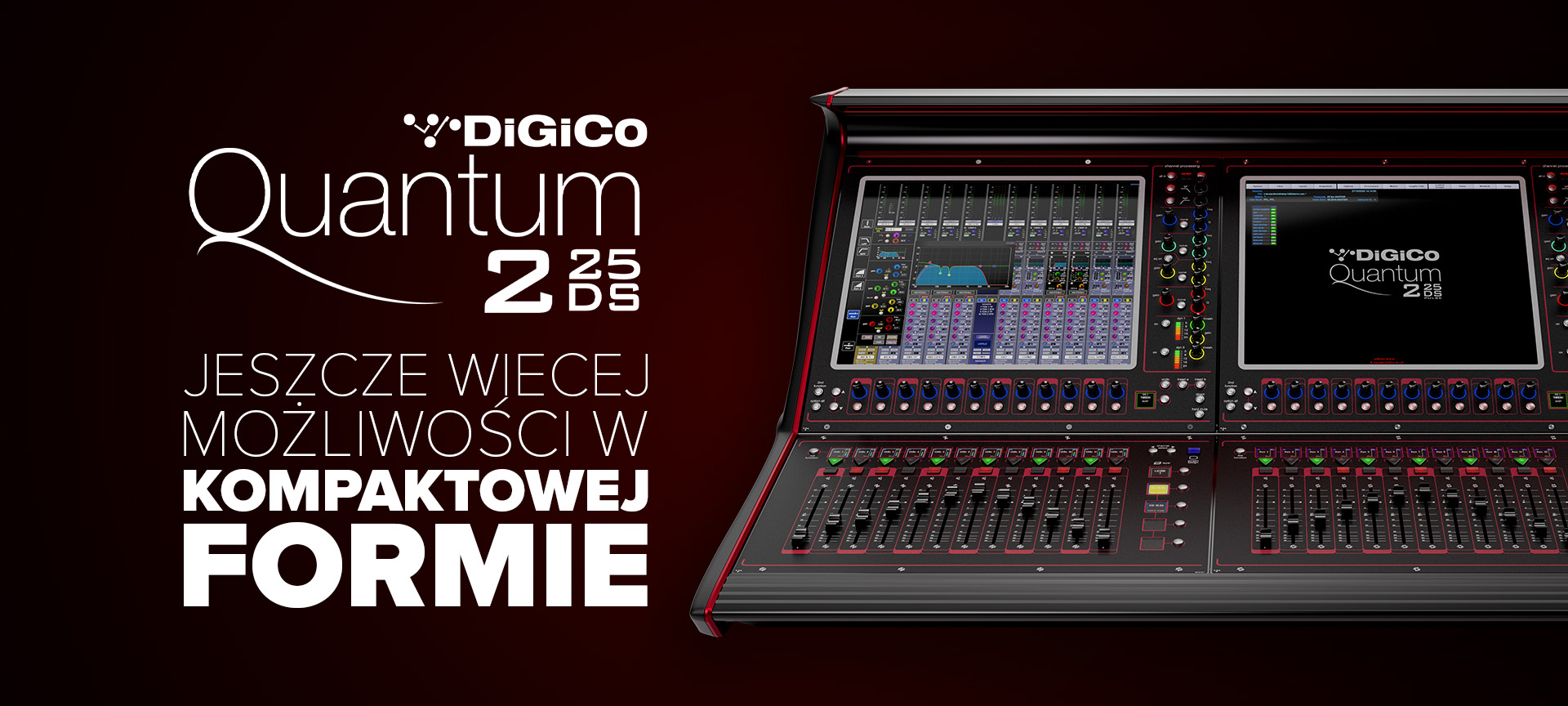 DiGiCo Quantum 225DS – jeszcze więcej możliwości w kompaktowej formie