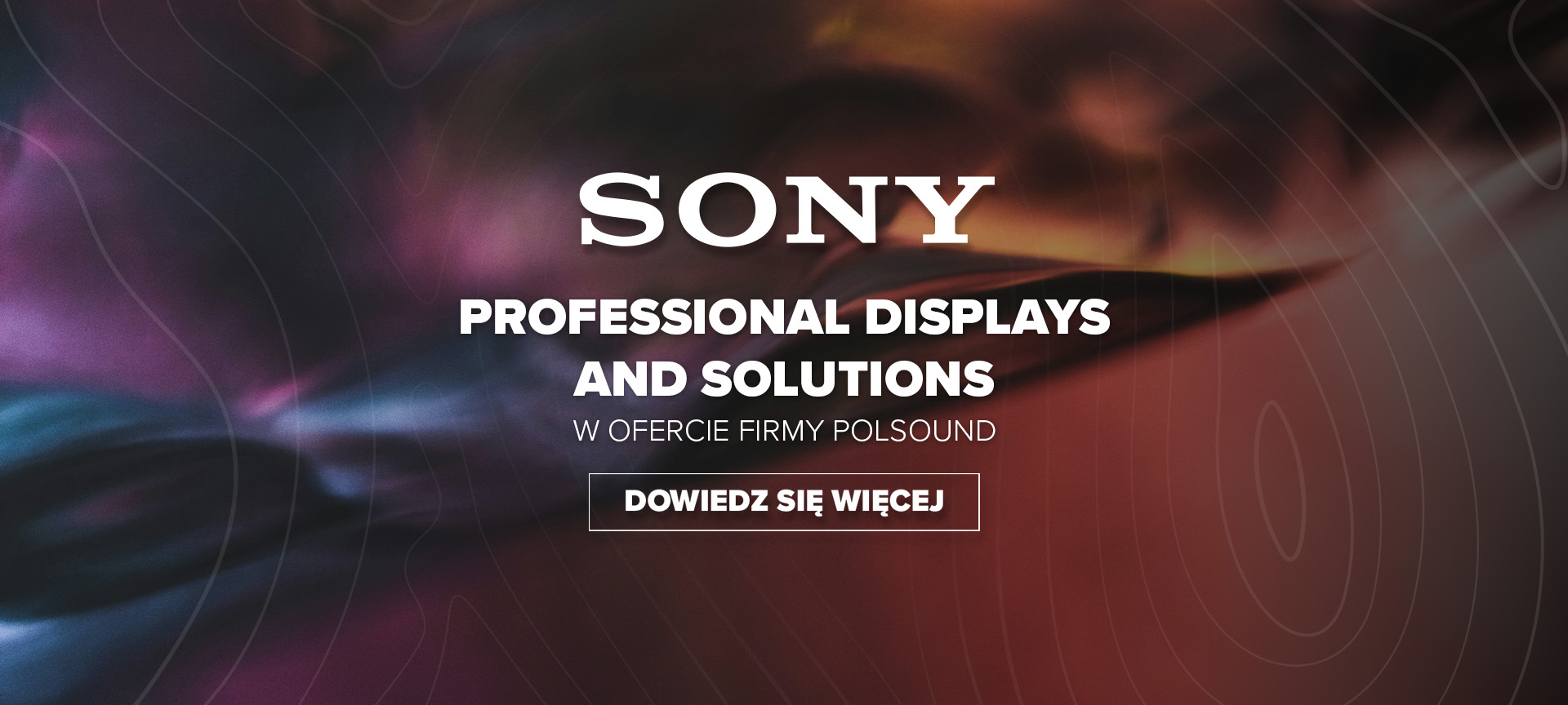Sony Professional Displays and Solutions w ofercie firmy Polsound