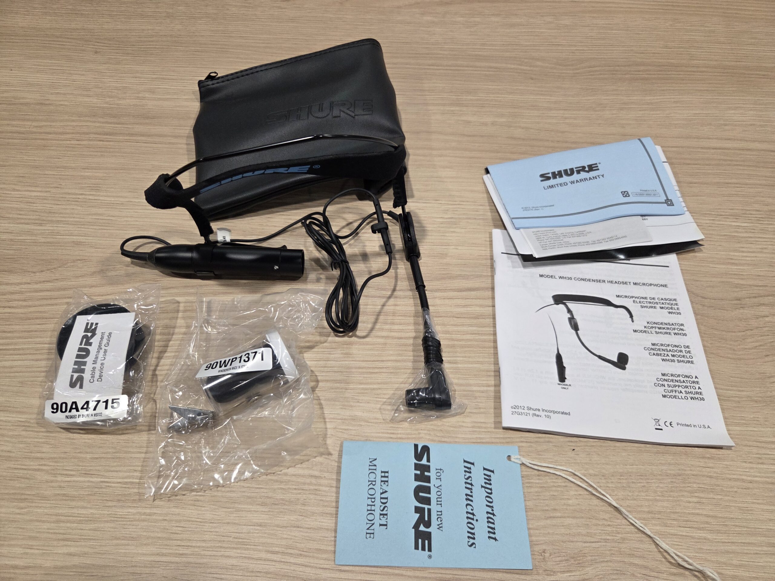 SHURE WH30XLR - obrazek 3