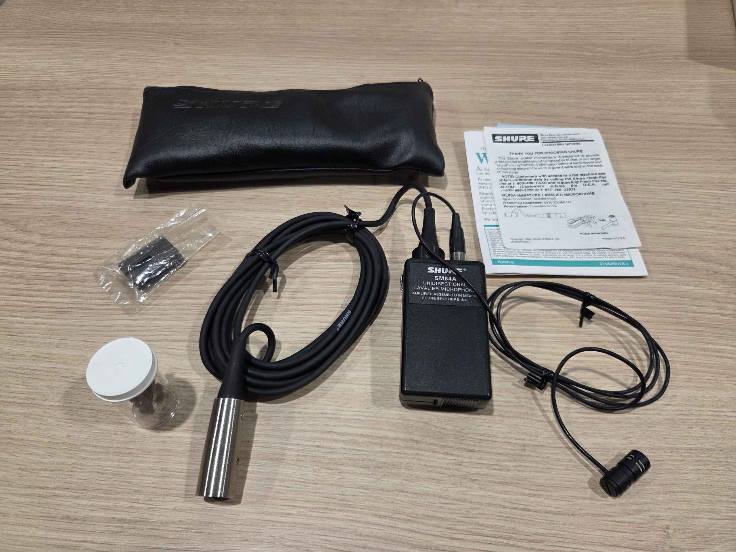 SHURE SM84A - obrazek 3